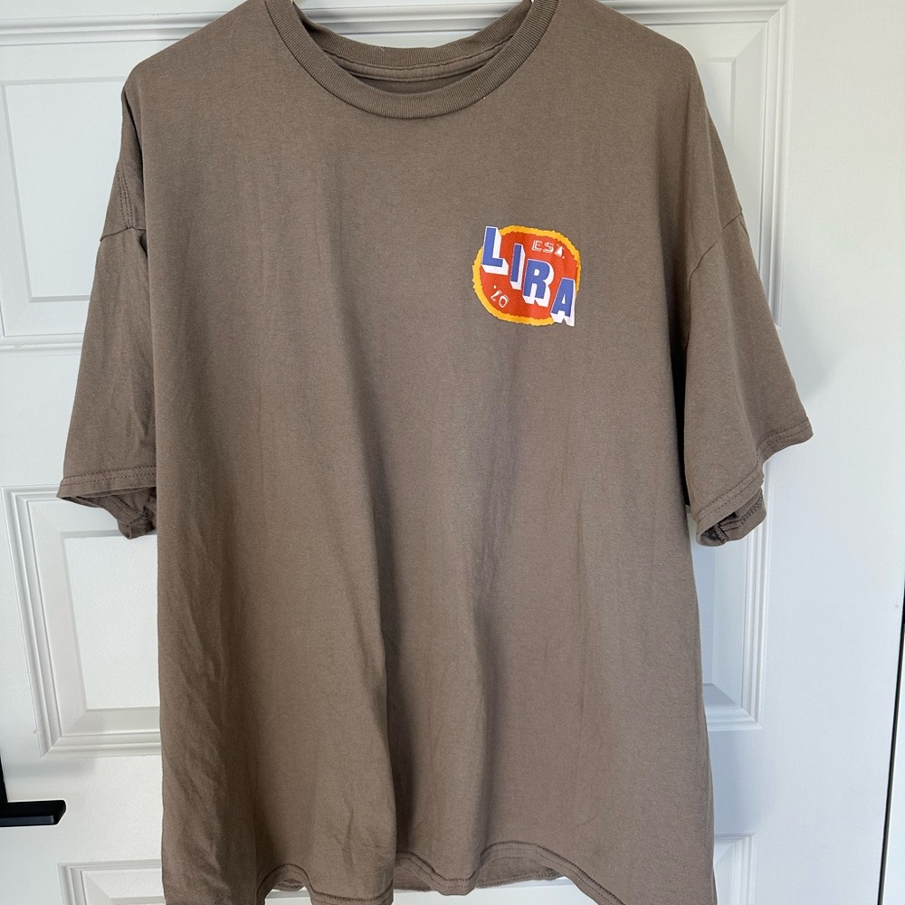 Lira Cactus Brown Graphic T-Shirt